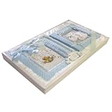 Baby Gift Set: Blue Album And Picture Frame... by Baby Couture