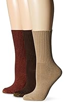 Gold Toe Women's Combed Cotton Bermuda Sock (Pack of 3)