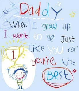 When I Grow Up Father's Day Card