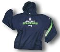Seattle Seahawks Men's Fleece NFL Hoodie, Hooded Sweatshirt, Navy Blue