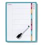 Mayfair Lane Happeez Whiteboard, Weekly Planner, Brights, 12 x 9 Inch (WB07)