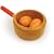Wooden Saucepan & 2 Boiled Eggs