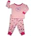 B.T. Kids - Toddler Girls Long Sleeve Dog Pajamas, Pink