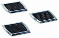 Pilot Automotive CZ-240E Black Side Vent with Mesh - 6 Piece