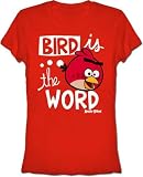 Angry Birds the Word Bird Juniors Tee T-shirt