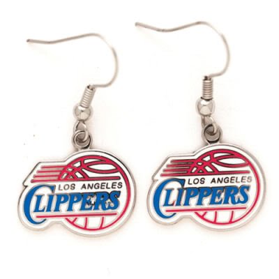 LOS ANGELES CLIPPERS OFFICIAL LOGO EARRINGS