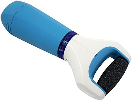Ropedix Professional Electronic Pedicure Tools Callus Remover Foot File for Smooth Skin - AC Adaptor and USB Cable Included - for Women and Men (Blue)