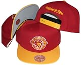Cleveland Cavaliers Maroon/Gold Two Tone Snapback Adjustable Plastic Snap Back Hat / Cap