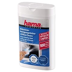 Hama LCD-/TFT-Bildschirm-Reinigungst�cher, 100 St�ck in Spenderdose