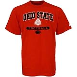Russell Ohio State Buckeyes Scarlet Football T-shirt