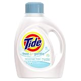 Tide 2x Ultra Liquid, Free and Gentle, 48 Loads, 75-Ounce Bottles (Pack of 4) (Packaging May Vary)