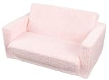 KidKraft Lil Lounger Powder Pink Chenille