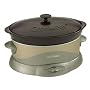 Rival SCVI600B Oval Versaware Crock Pot Slow Cooker w/ Cookbook
