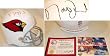Matt Leinart Signed Cardinals Riddell Replica Helmet
