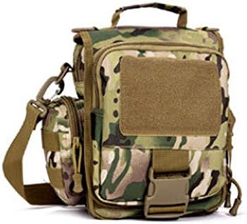 Defoe 5 Men's Multi Function Flap Removable Shoulder Backpack, Attachment System Nylon Bag Cp Camo