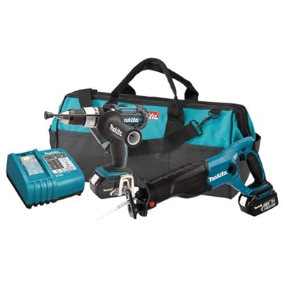 Makita LXT221 18-Volt LXT Lithium-Ion Cordless Two-Piece Combo Kit