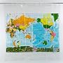 World Map Shower Curtain
