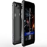 iPhone 7 バンパー Viflykoo iphone 7 アルミ合金 枠ケース オシャレデザイン 最高レベル耐衝撃 携帯本体完全保護カバー (iPhone 7, グレー)