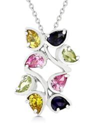 Multicolor Leaf Pendant