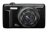 Olympus VR-340 Digital Compact Camera - Black (16MP, 10x Super Wide Optical Zoom) 3 inch LCD