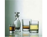 RCR, Barware Crystal Glass, Quadro, Mini Square Decanter Stopper, 150 ml