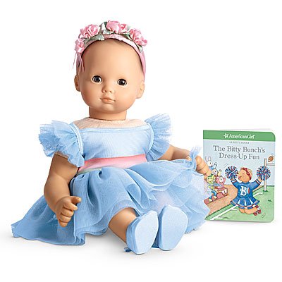 American Girl Bitty Baby's Ballerina Outfit + Book