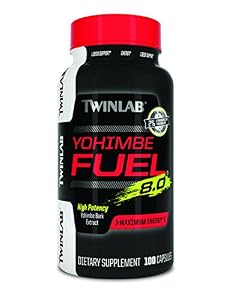 Twinlab Twl Yohimbe Fuel Diet Supplement Capsules, 100 Count