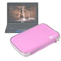 Protective Splash Resistant Pink Neoprene Laptop Case For Toshiba Netbook NB520 By DURAGADGET
