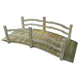 Garden Odyssey SM5384-72 Wooden Walkway and Bridge