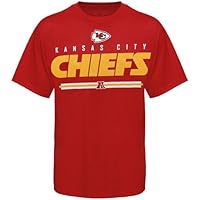 NFL Kansas City Chiefs Critical Victory VI Short Sleeve T-Shirt, Athletic Red, Medium