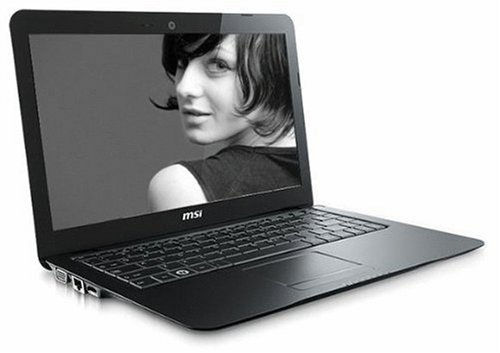 MSI X340-021US Slim 13.4-Inch Laptop - Black