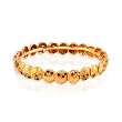22K GOLD BANGLE WITH HAND PAINTED ENAMEL WORK