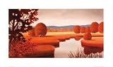 Afterlight II By Donna Green. ART PRINT ON CANVAS with 1 1/2 inch deep bars. Size: 27 x 35 Inches
