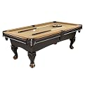 Minnesota Fats Billiard Table - Black /Tan (8')