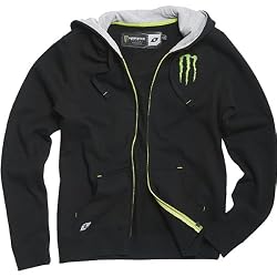 One Industries Monster Scratch Women's Hoody Zip Casual Wear Sweatshirt - Black