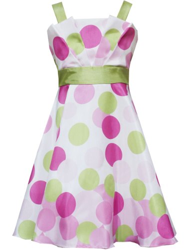 Rare Editions Girls 7-16 Gradient Dot Dress