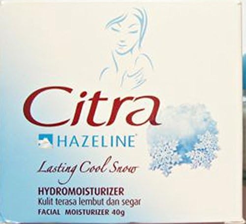 3 Pack NEW Citra Hazeline Cool Effect Snow Face Cream HydroMoisturizer Oil Free Soft