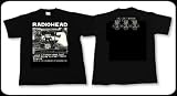 Radiohead T-Shirt - Radiohead Ice Caps Black Tee