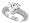 Sterling Silver Vintage Style Engagement Heart Ring w/ Rhodium Plating, w/ 2.00 Carats (9x8mm) Heart-shaped CZ Stone, 3/8