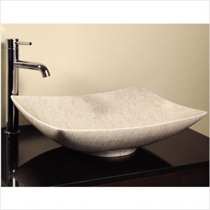 Gray Marble Sink in a Rectangular Shape (Gray) (20.00D x 5.50H x 15.70W) 41Blf13w%2B L Gray Marble Sink in a Rectangular Shape (Gray) (20.00D x 5.50H x 15.70W)