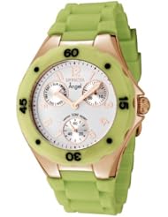 Invicta Womens 0713 Angel Collection Green Polyurethane Watch