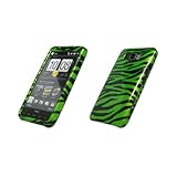 Premium Green and Black Zebra Design Snap-On Cover Hard Case Cell Phone Pro ....