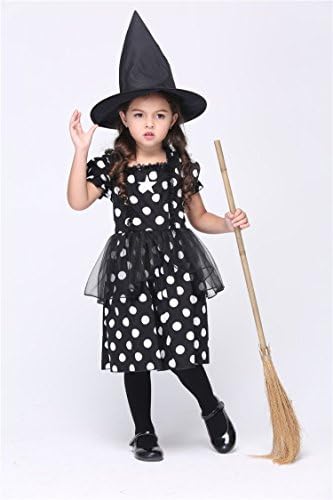 YiCos Halloween Gift Cosplay Costumes for Girls Kids Chrismas Party Dress (Size M(42-46in))