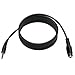 TRIPP LITE P318-006-MF 3.5mm Mini Stereo Audio 4 Position Headset Extension Cable,Black