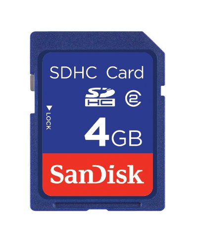 SanDisk 4GB SDHC Secure Digital Card