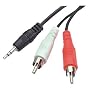 Arista 18-3190 3.5mm Male to 2 RCA Male Cable
