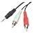 Arista 18-3190 3.5mm Male to 2 RCA Male Cable