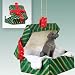 Weimaraner Green Gift Box Dog Ornament
