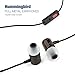 GGMM Hummingbird “Lifetime Warranty” Crystal Clear Sound In-Ear Noise-Isolating Headphone w/ Full Metal Housing Dynamic Dual Drivers & Universal 1-Button Microphone (Black)