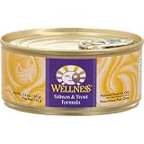 Wellness Adult Salmon and Trout Canned Cat Food by Wellness